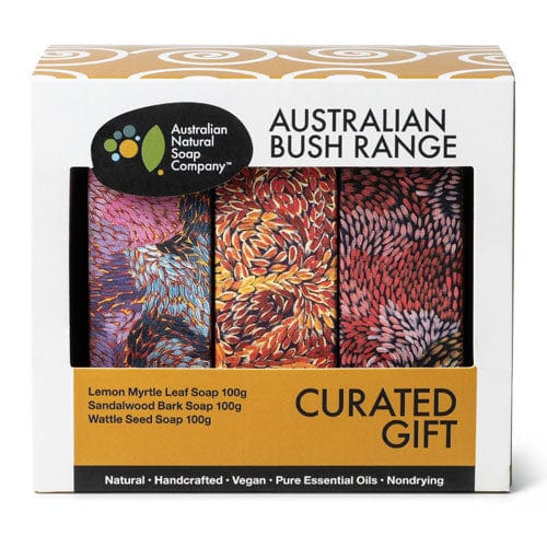 Australian Natural Soap Company Gift Box - Australian Bush Range Pack