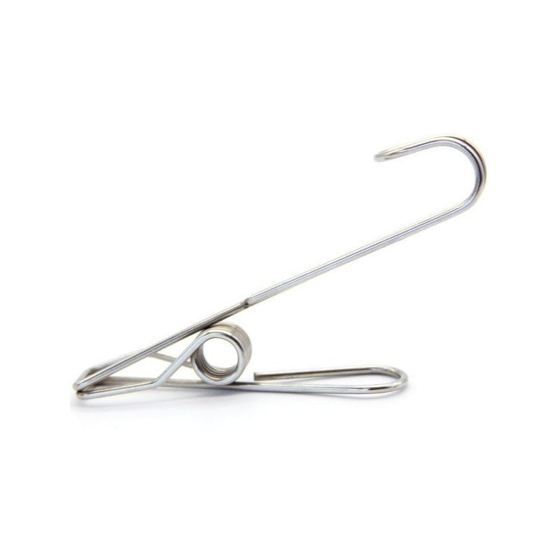 Stainless Steel HOOK Pegs 10cm long - 304 Grade (20 pegs)