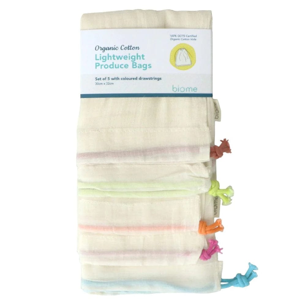 Biome Organic Cotton Farmer's Market Shopping Bundle - Natural