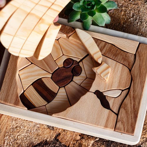 Cocoletes Wooden Puzzle The Hive
