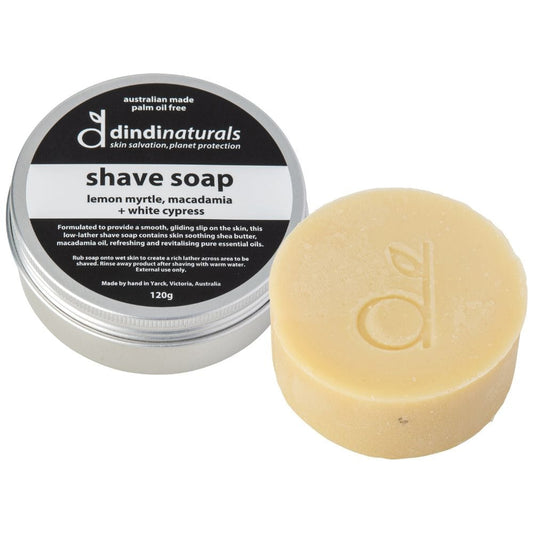 Dindi Naturals Shave Soap 120g - in Tin