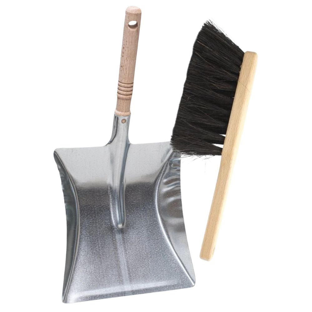 Plastic Free Dustpan & Brush Bundle