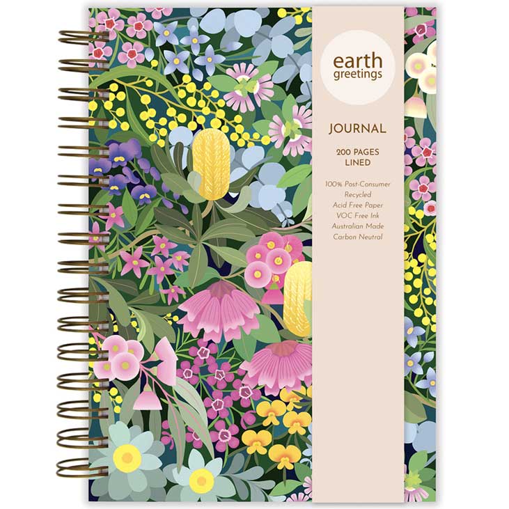 Buy Earth Greetings A5 Journal Lined - Where Flowers Bloom – Biome