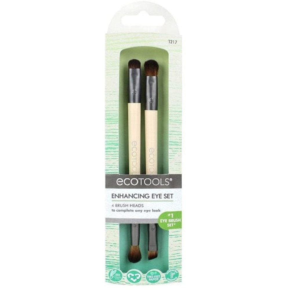 Ecotools makeup brush set - eye enhancing duo