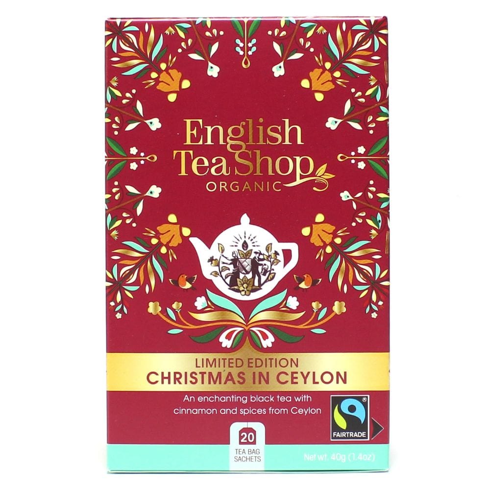 English Tea Shop CHRISTMAS 2023 - Christmas in Ceylon Teabags