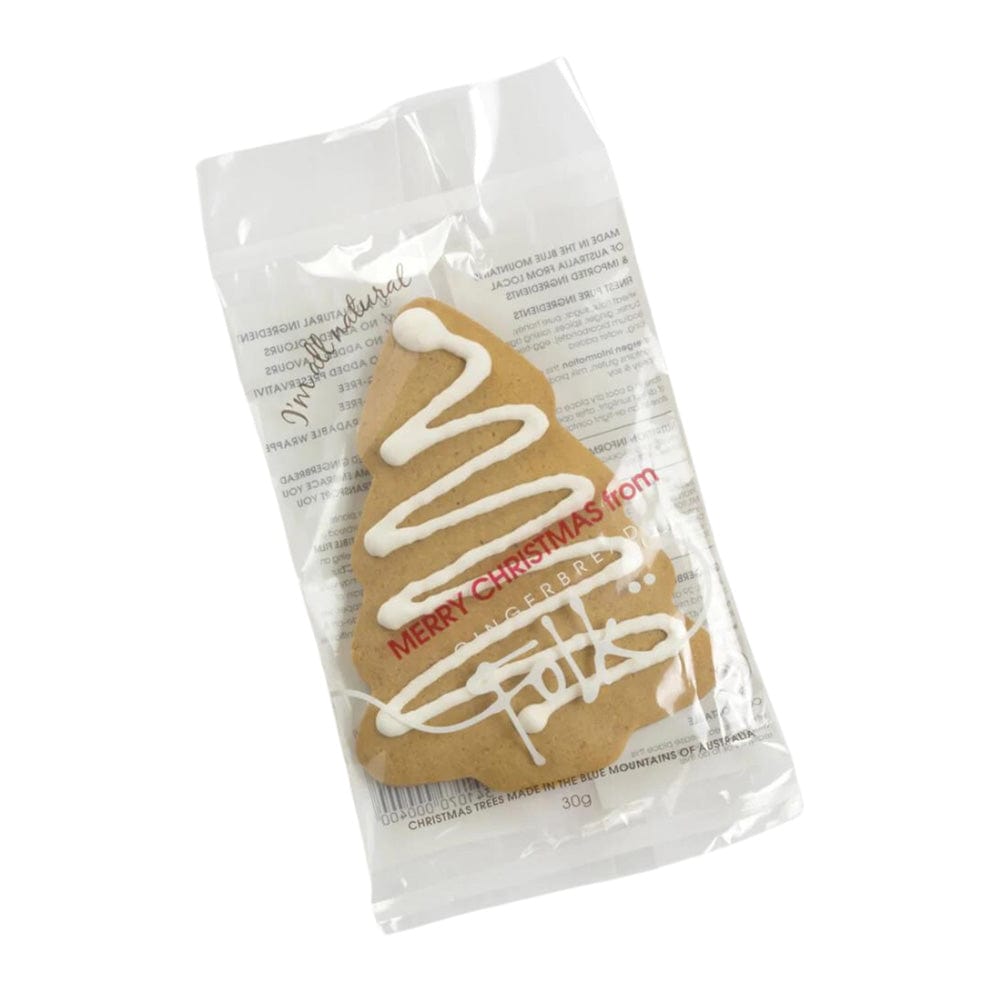 Gingerbread Folk Christmas Tree Cookie 30g