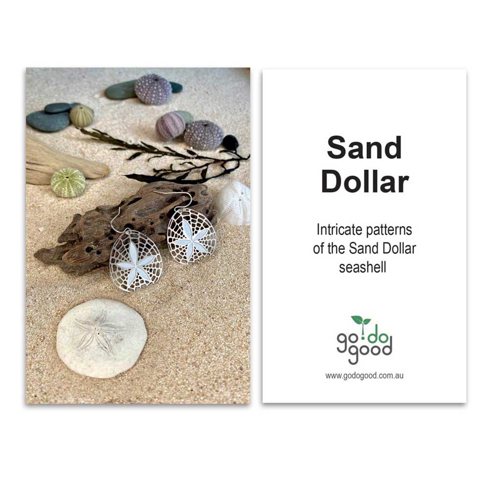Good Do Good Pendant - Sand Dollar