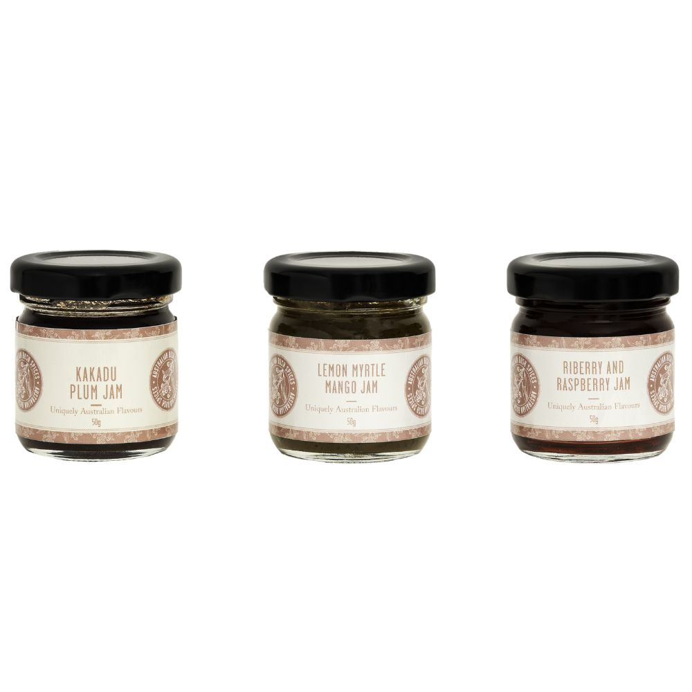 Australian Bush Spices - 3 Pack Jams Minis 50g