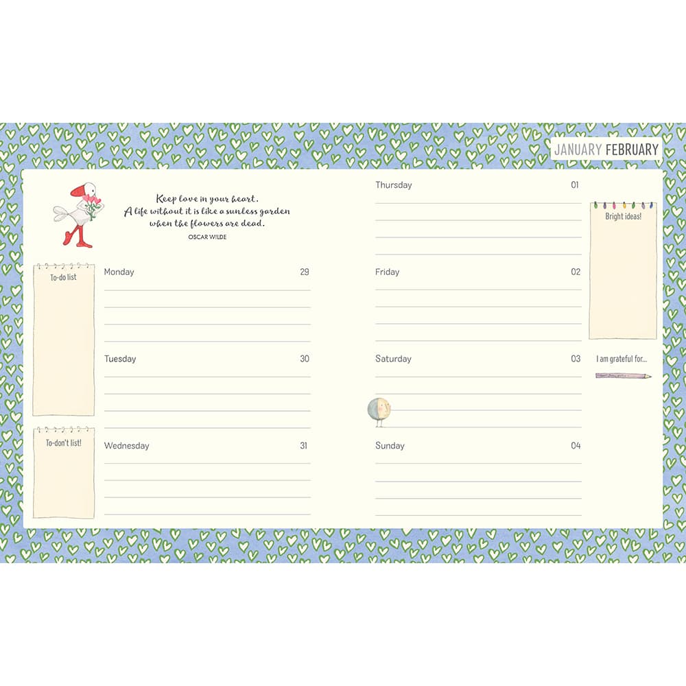 Kate Knapp Twigseed 2024 Diary - Blue