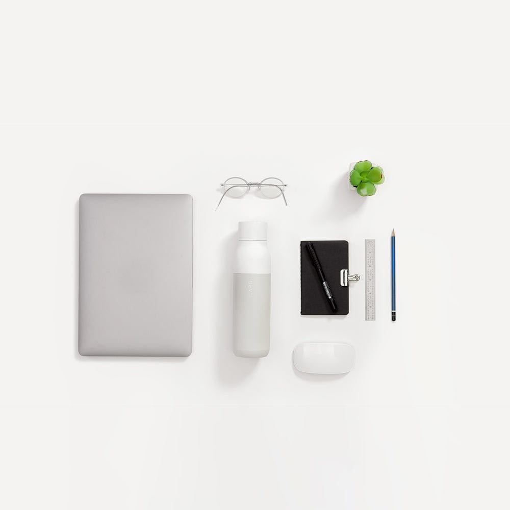 LARQ PureVis Insulated Self Cleaning Bottle 500mL - Granite White