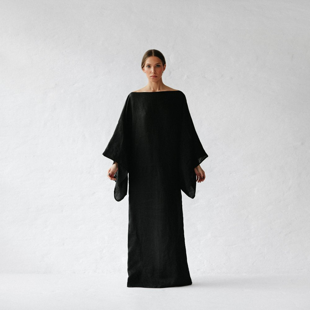 Seaside Tones Kiko Dress - Black