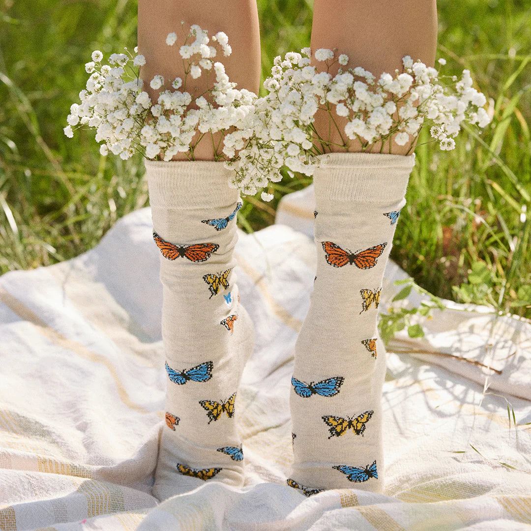 Conscious Step Socks that Protect Butterflies