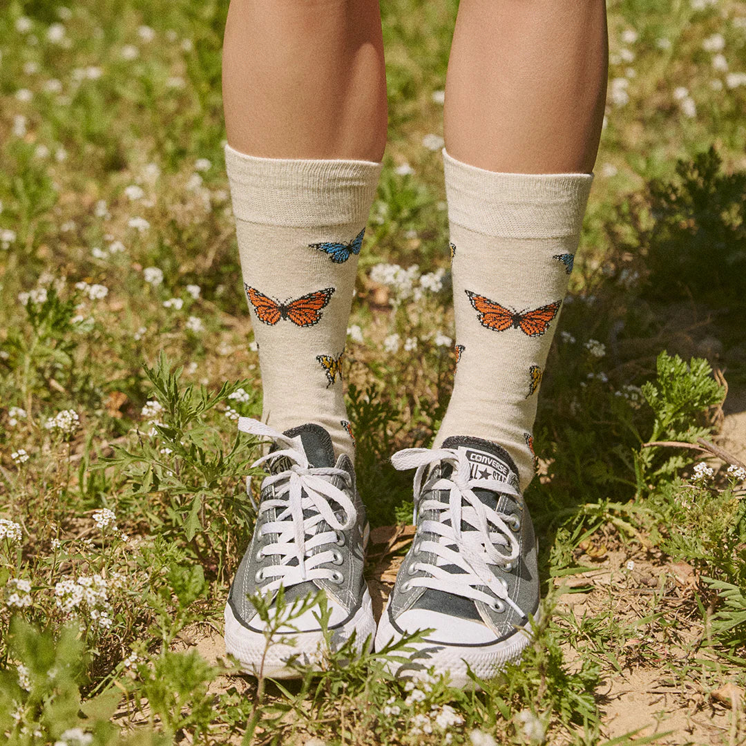 Conscious Step Socks that Protect Butterflies