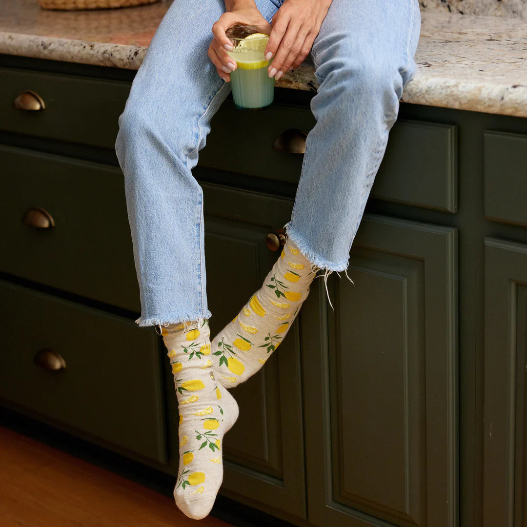Conscious Step Socks that Plant Trees - Lemons
