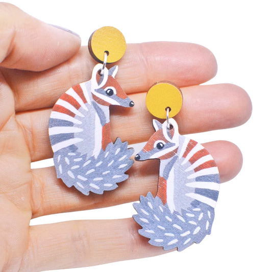 Pixie Nut & Co. Numbat Earrings