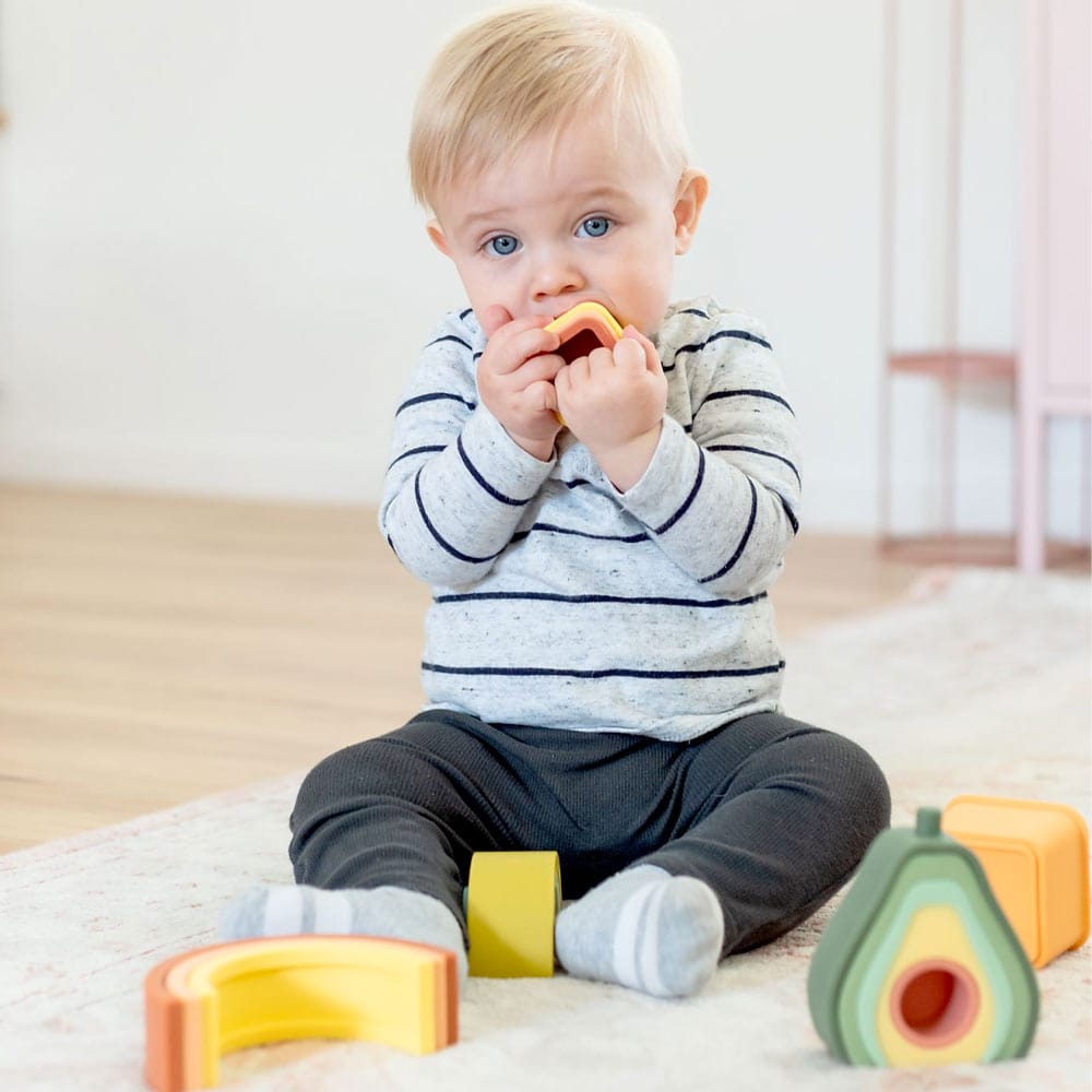 OB Designs Silicone Avocado Stacker