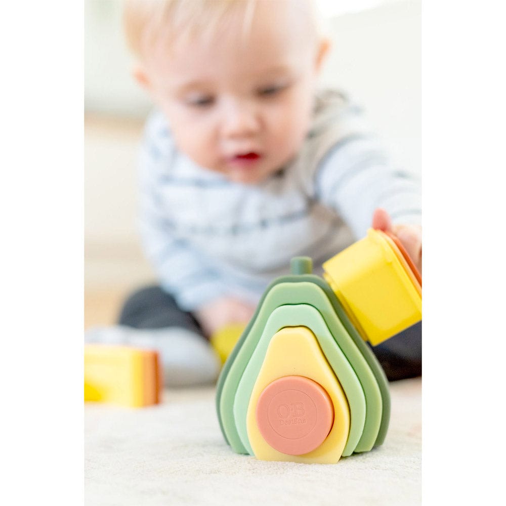 OB Designs Silicone Avocado Stacker