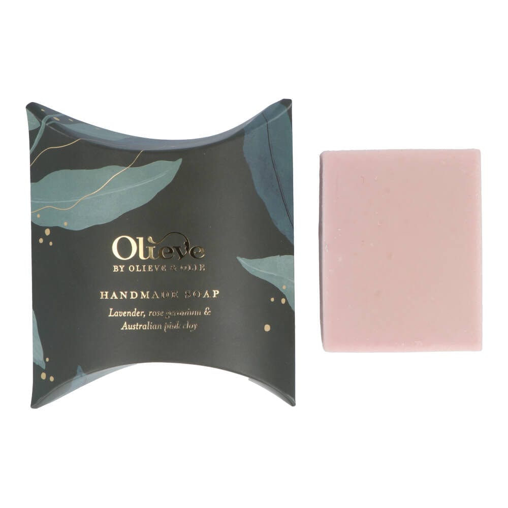 Olieve Christmas Soap Bar Lavender & Rose Geranium