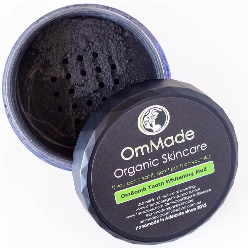 OmMade OmBomb Tooth Whitening Mud 60g