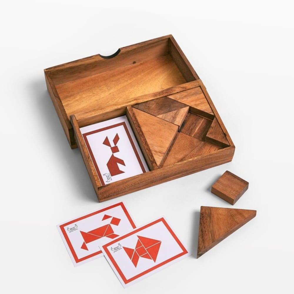 Planet Finska Tangram Wooden Puzzle