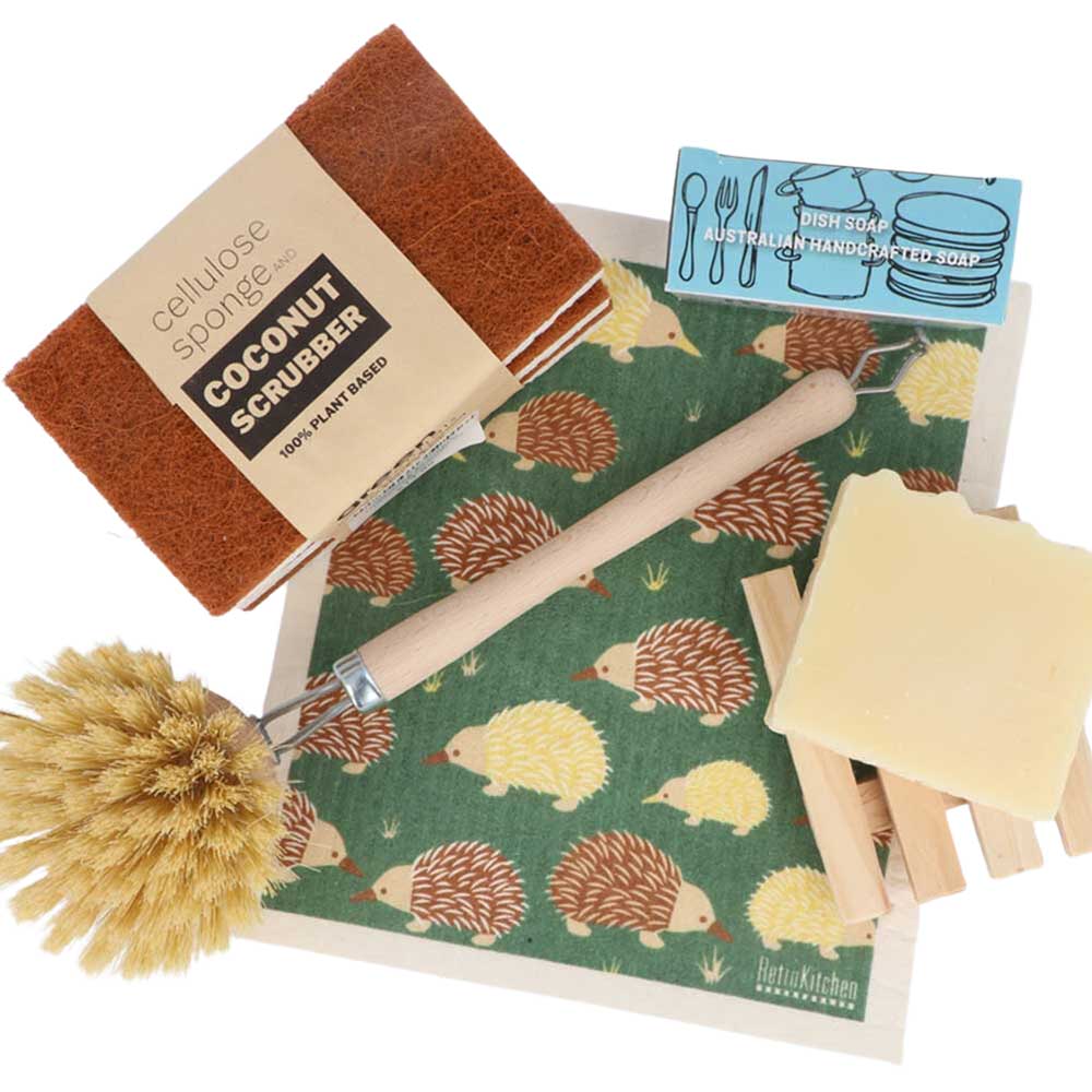 Plastic Free Dishwashing Bundle