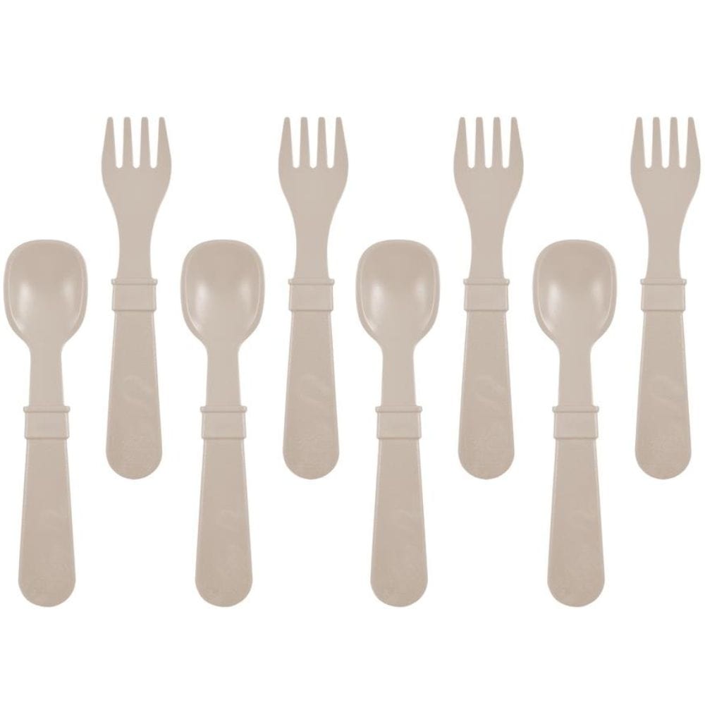 Re-Play Recycled Utensils (8pk) Sand