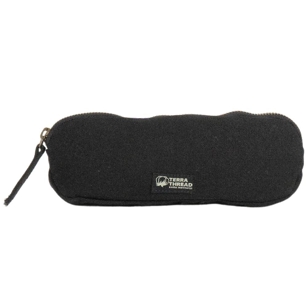 Terra Thread Batai Pencil Case Black