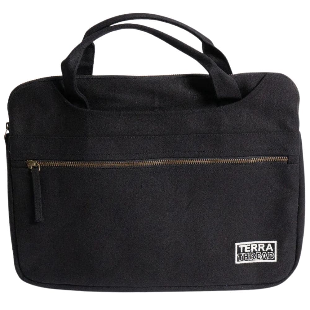 Terra Thread Hasta Laptop Sleeve With Handle Black