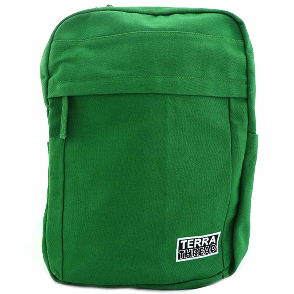 Terra Thread Organic Cotton Earth Backpack Moss Green