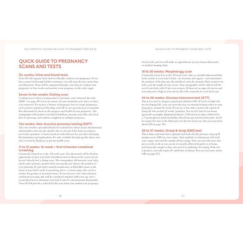 The Complete Australian Guide to Pregnancy and Birth