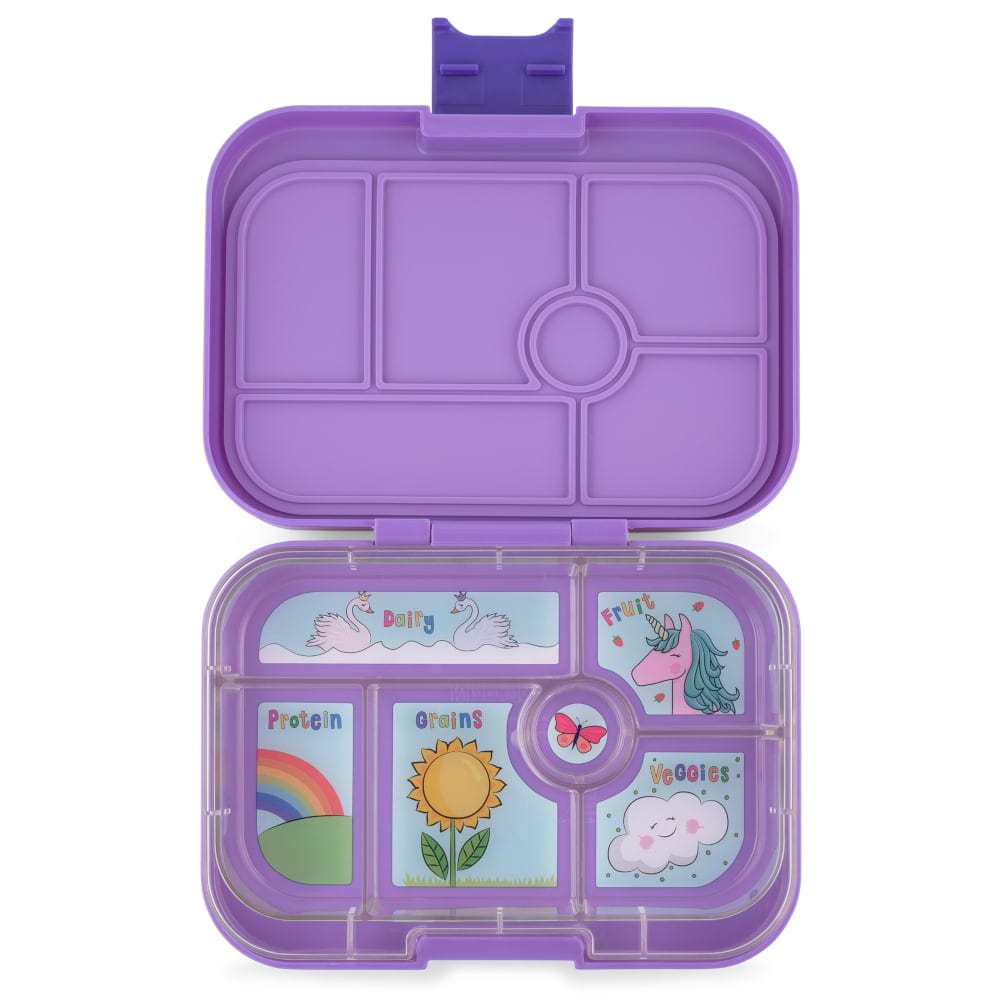 Yumbox Original Lunch Box 6 Compartment Dreamy Purple