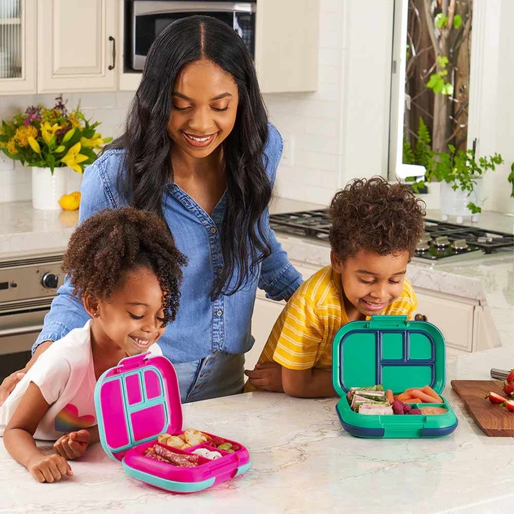 Bentgo Kids CHILL Leak-proof Bento Lunch Box Green Royal