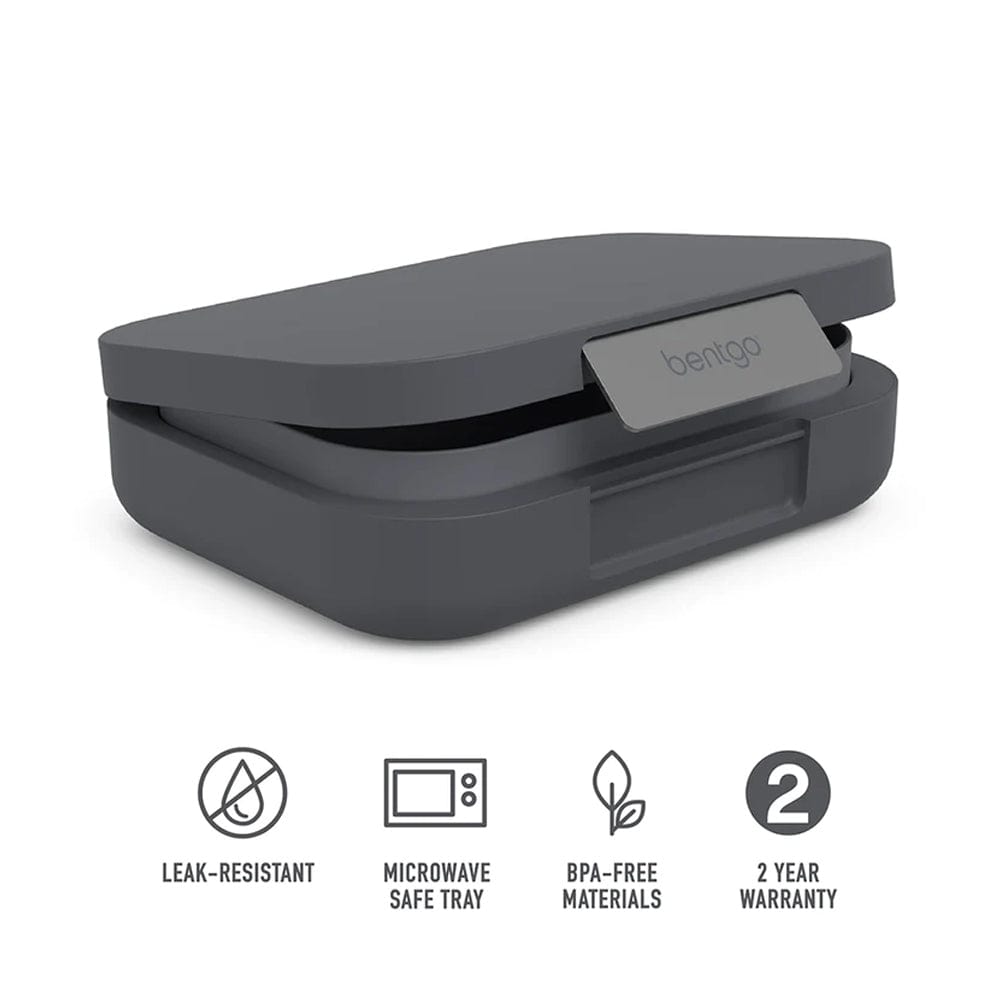 Bentgo Modern Leak Resistant Bento Lunchbox - Dark Grey