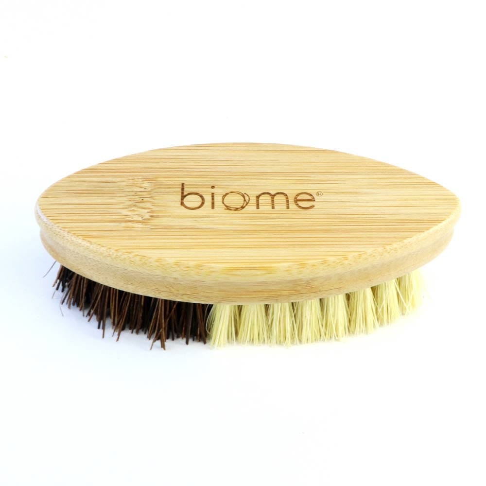 Biome Bamboo Oval Vegetable Brush