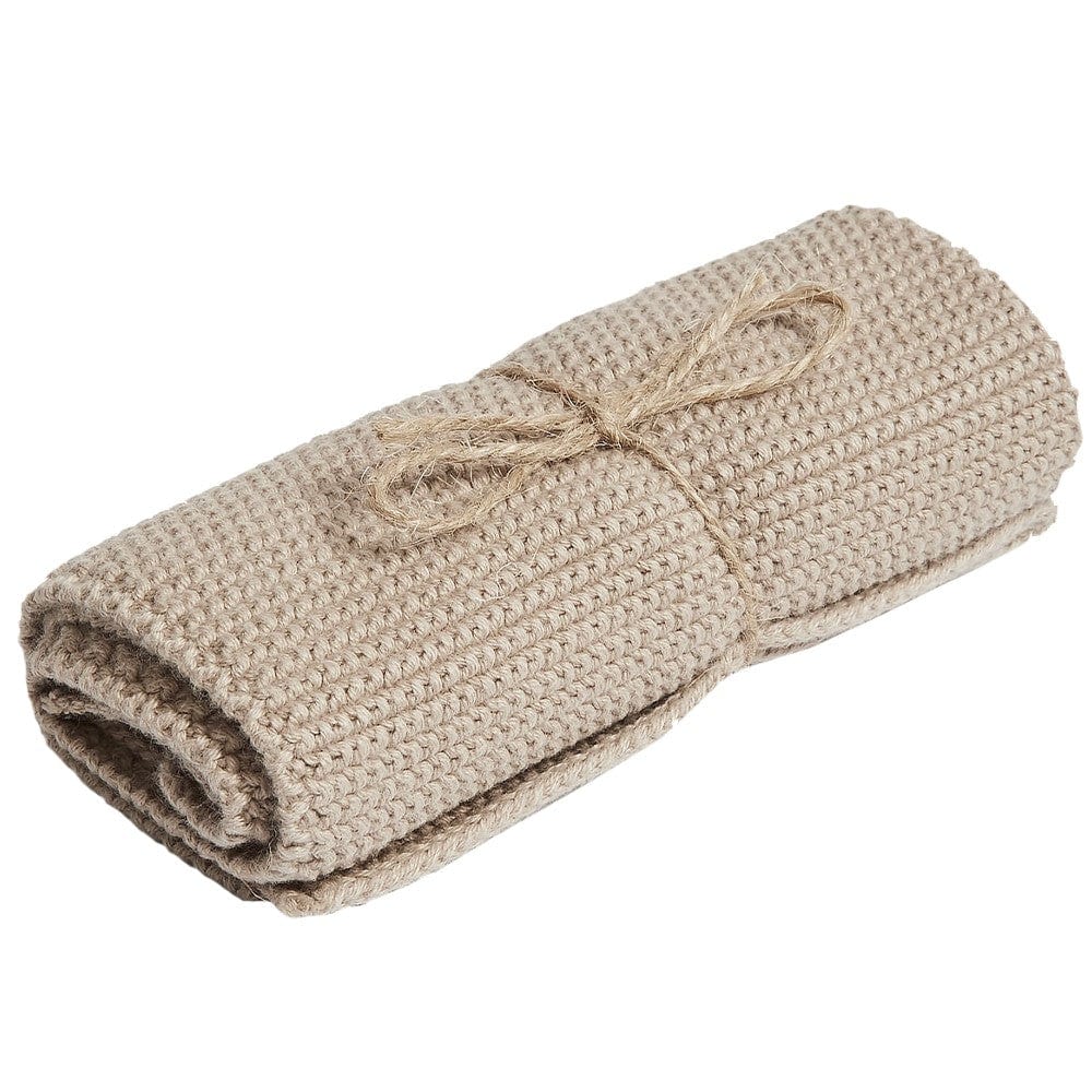 Brightwood Cotton Face Cloth 27cm x 27cm Stone