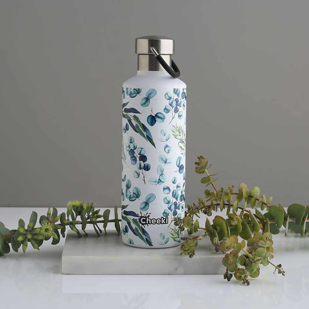 Cheeki Insulated Bottle 600ml - Watercolour