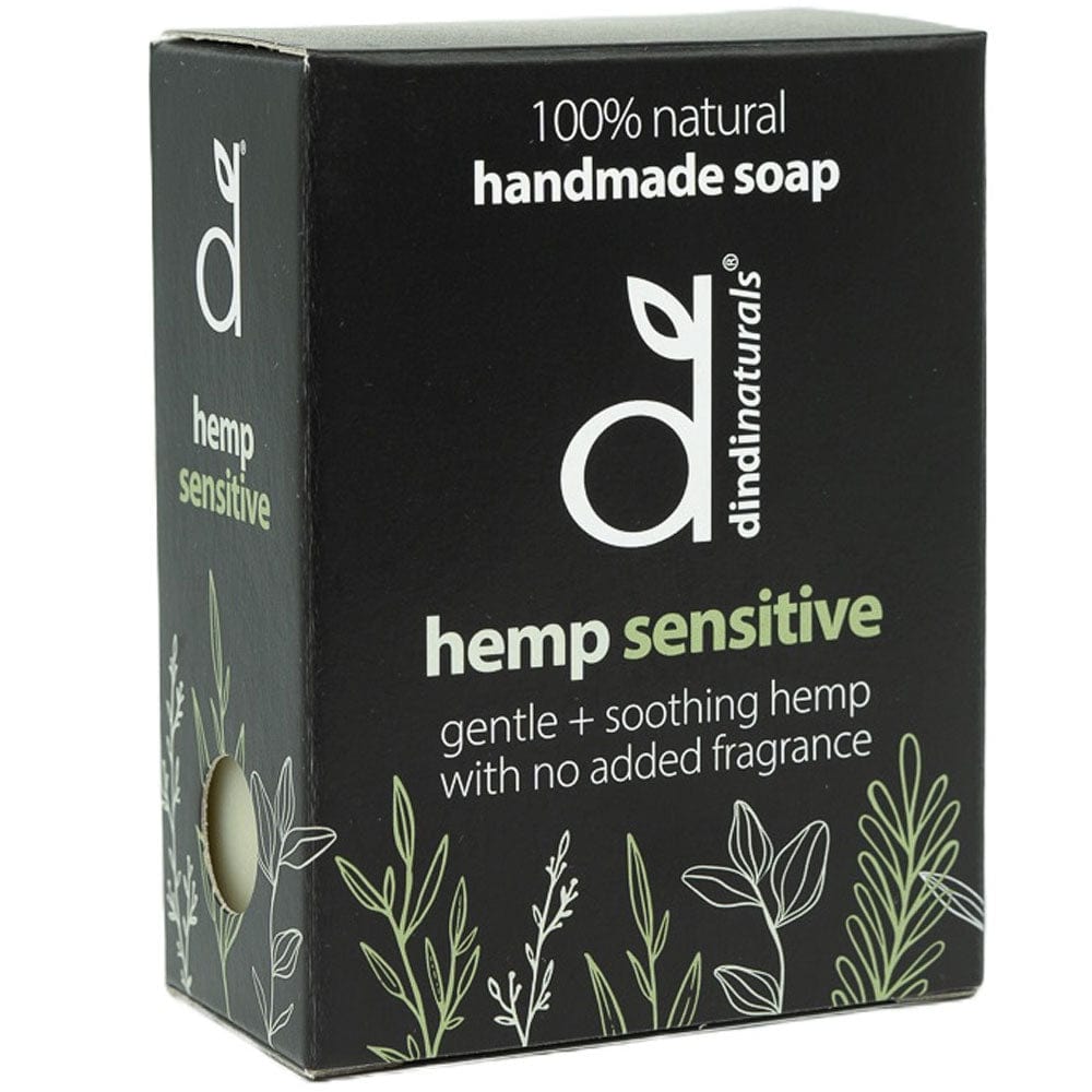 Dindi Naturals Boxed Soap Bar 110g - Hemp/Sensitive