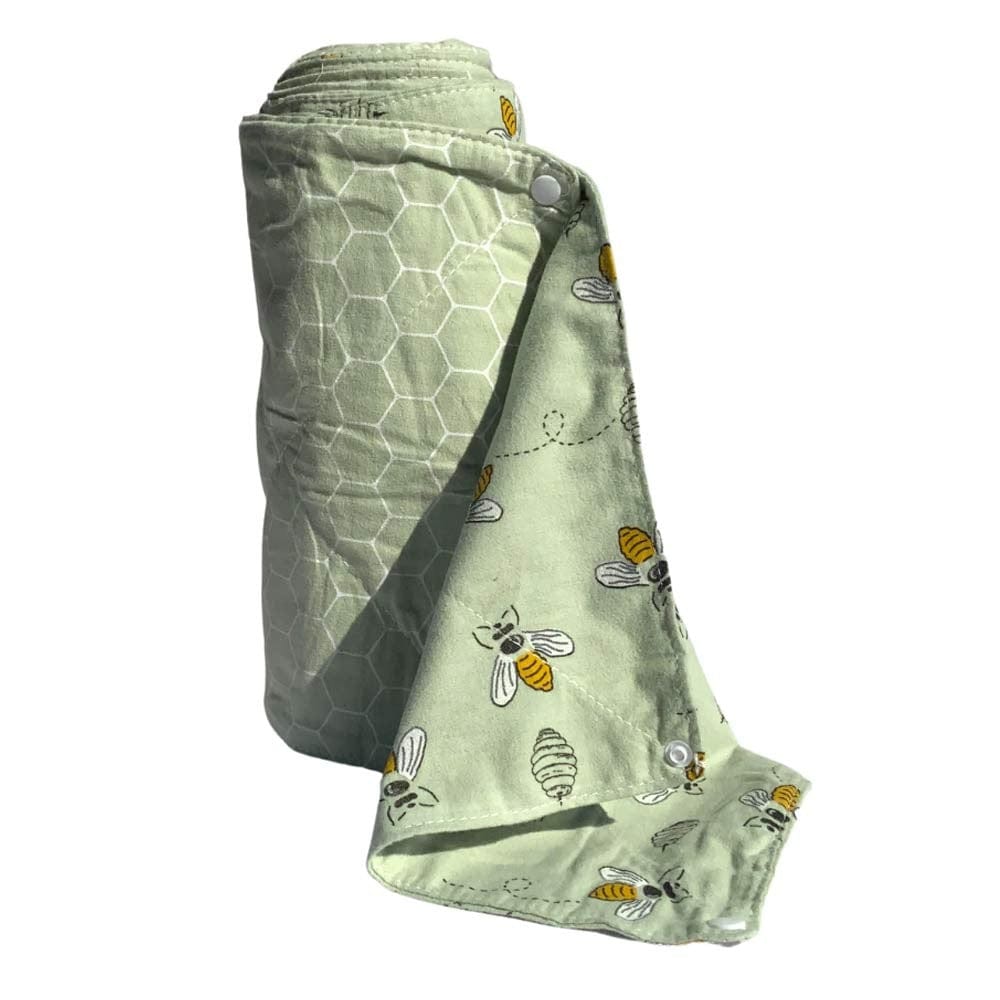 Earths Tribe Unpaper Towel Roll of 16 - Green