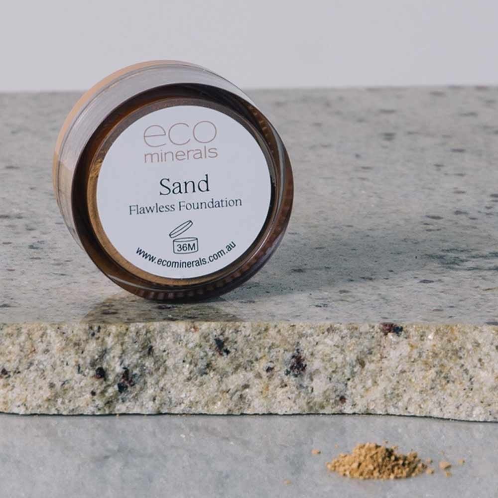 Eco minerals foundation 5g REFILL sachet - flawless sand