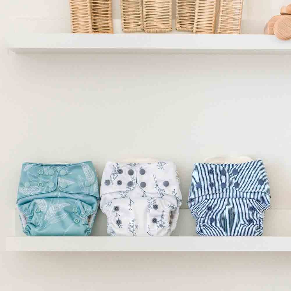 EcoNaps Modern Cloth Nappy - Ocean Native