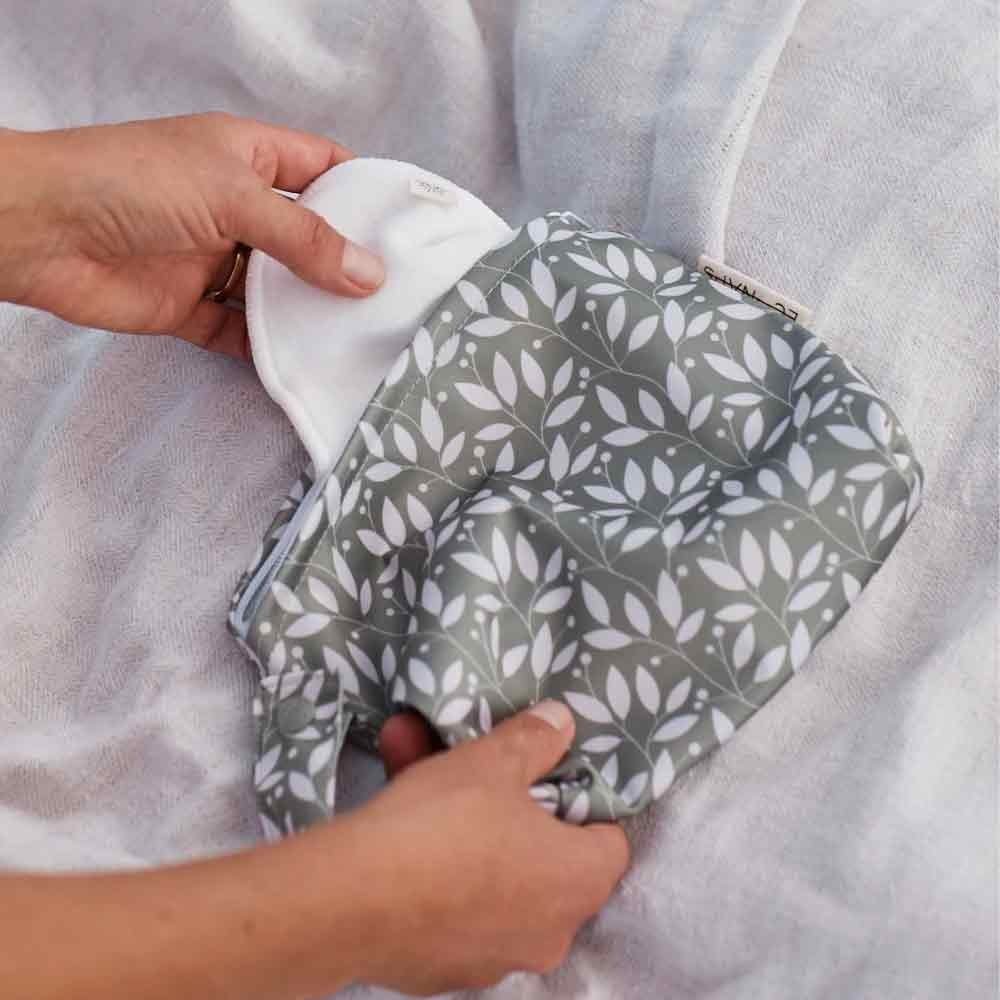 EcoNaps Small Wet Bag - Indigo Pinstripe