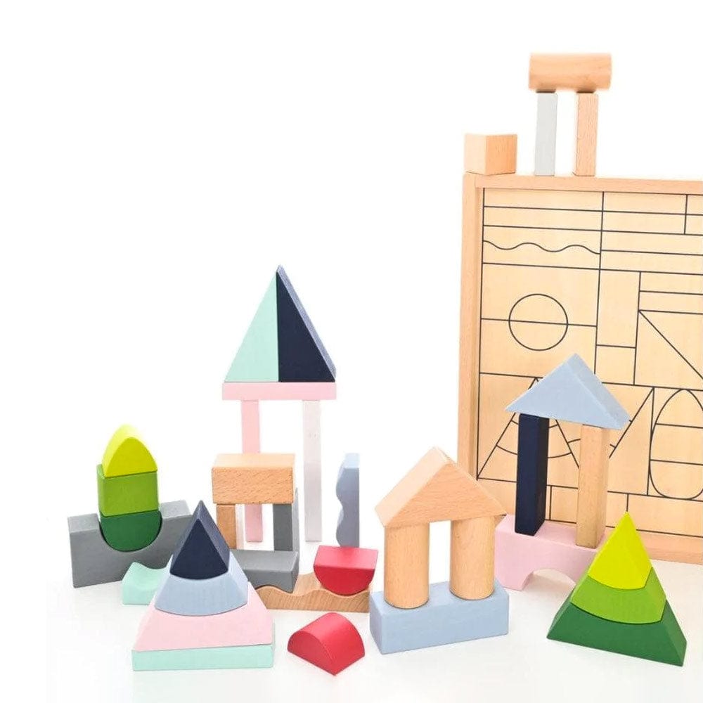EverEarth Stylish Building Blocks (37pcs)