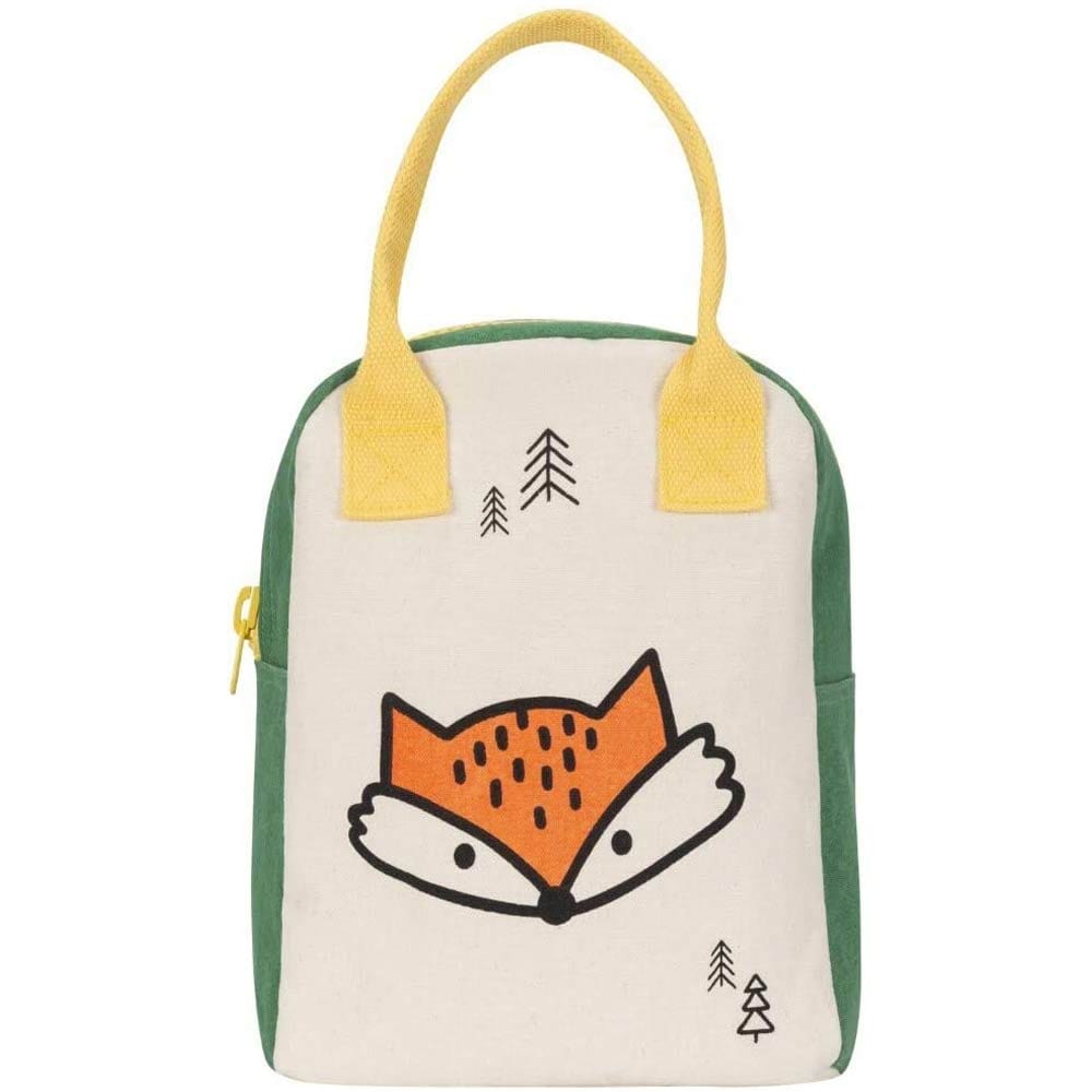 Fluf Zipper Lunch Bag - Fox