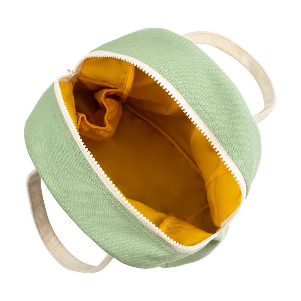 Fluf Zipper Lunch Bag - Moss