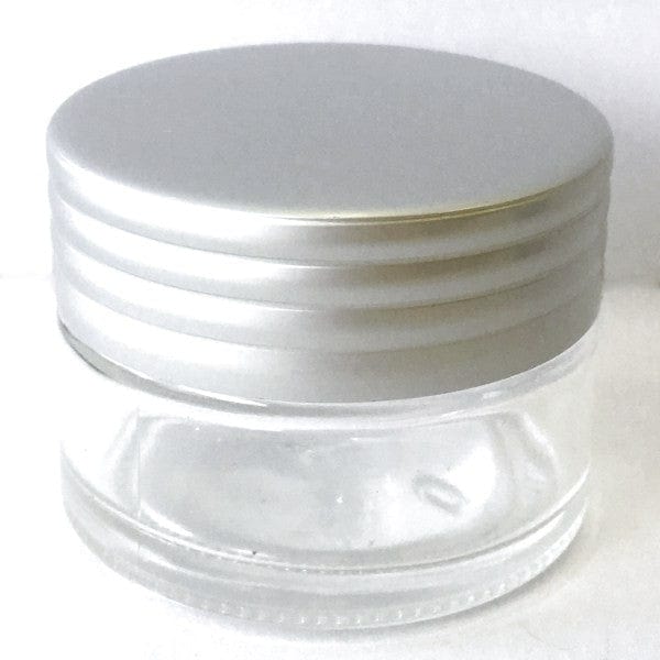 Glass Reusable Jar with Lid 15ml - Clear
