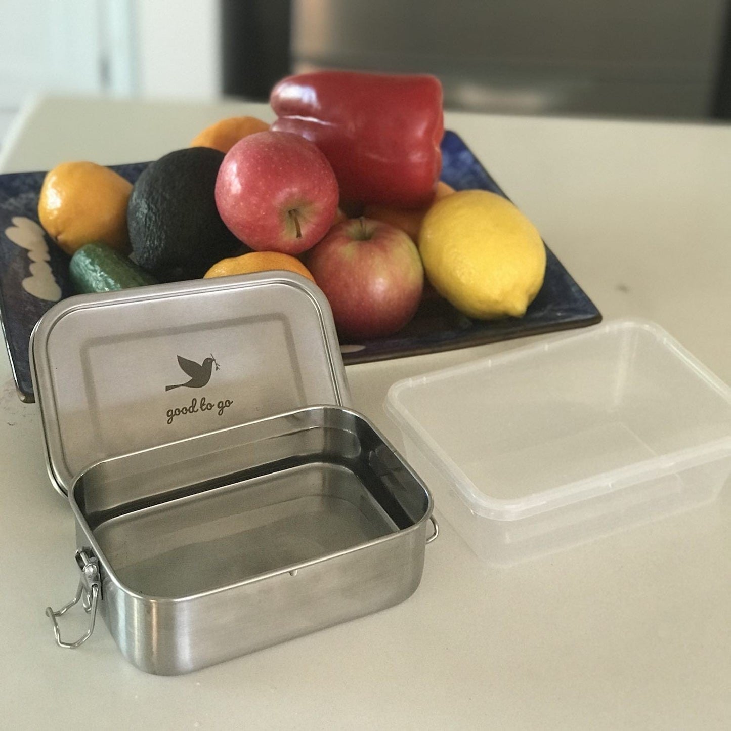 Good To Go Leak Proof Stainless Steel Reusable Takeaway Container 700ml