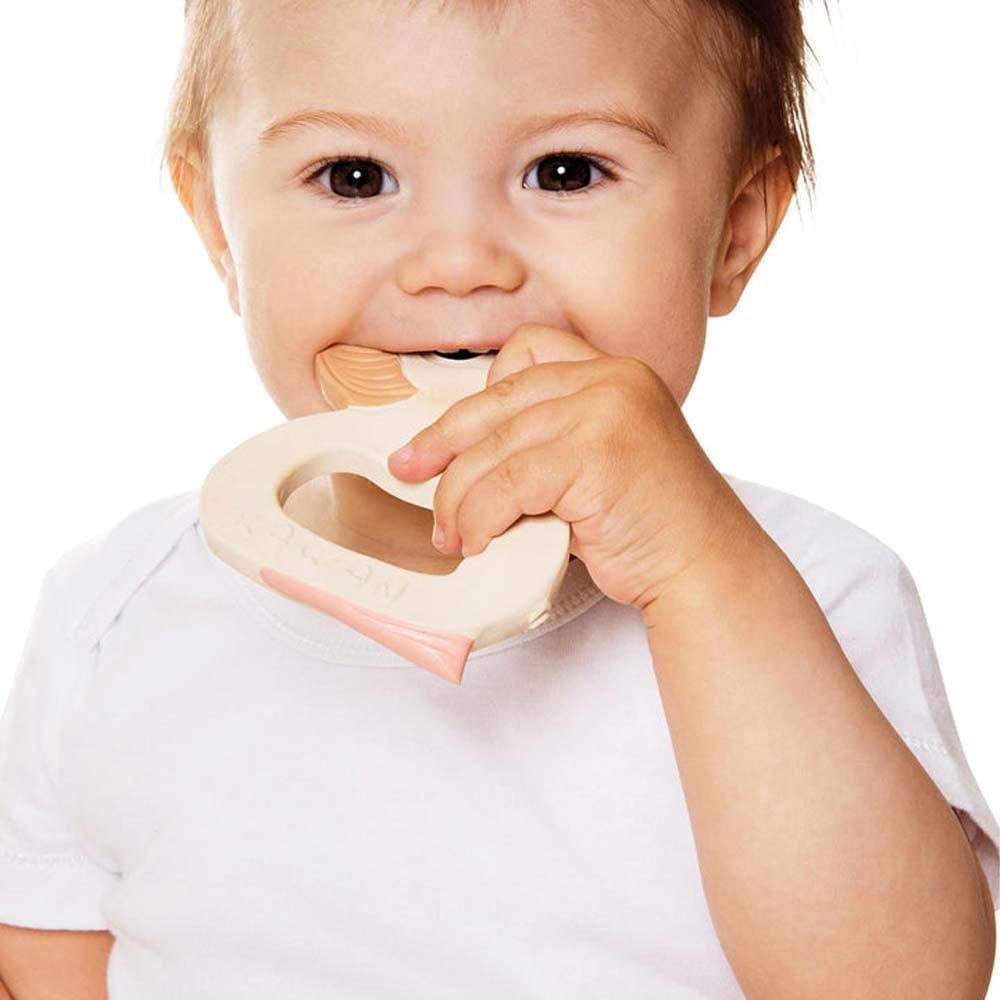 Hevea Natural Rubber Kawan Duck Teether