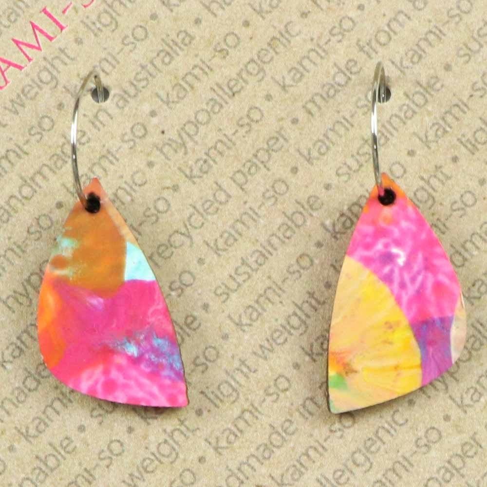 Kami-so Earrings - Sparrow Bright Multi Colour