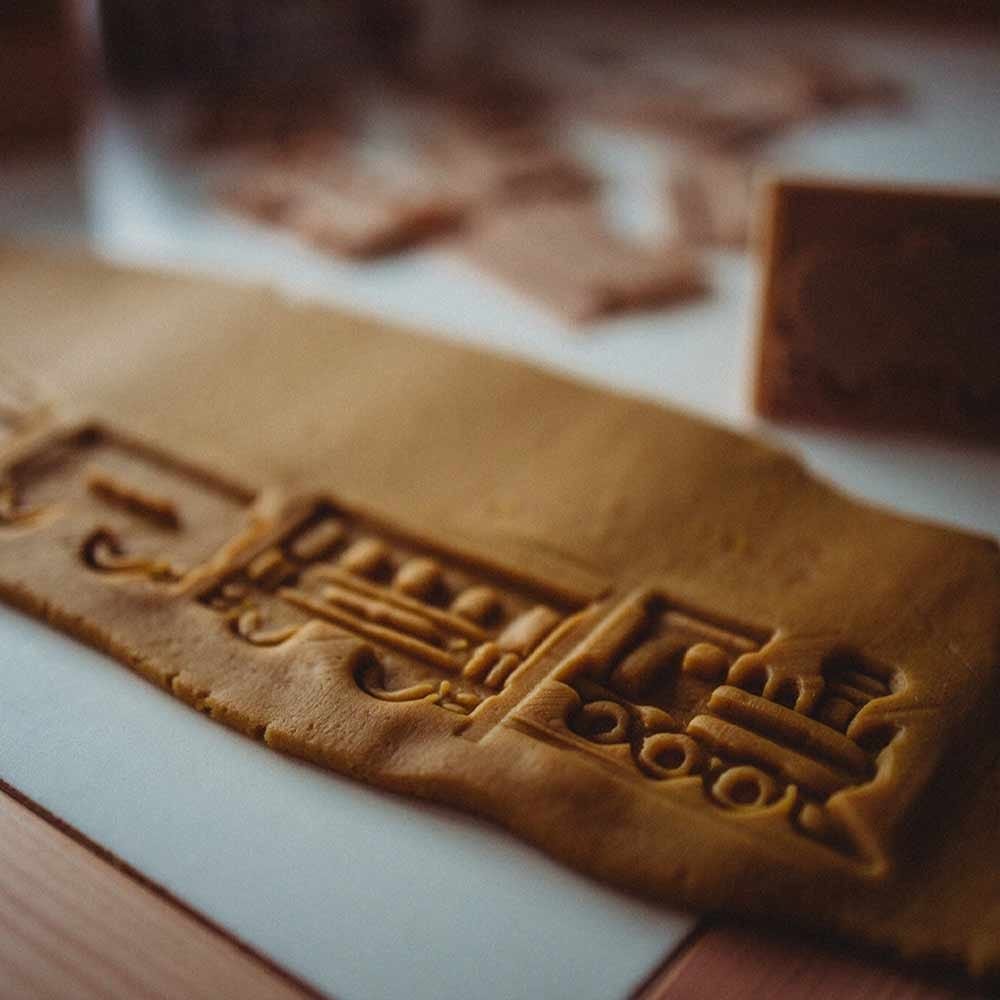 Kinfolk Pantry Eco Stamp Set Train (6pcs)