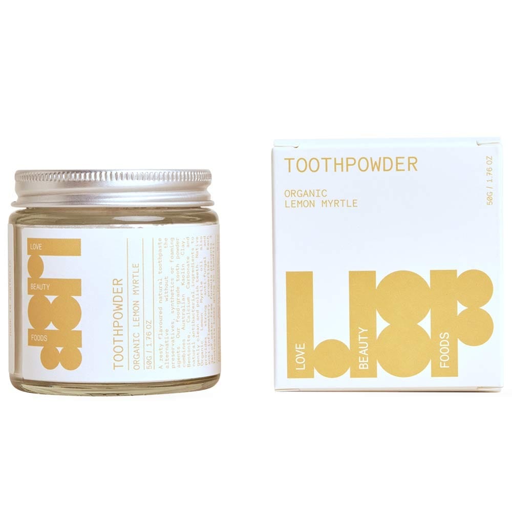 Love Beauty Foods Tooth Powder 50g - Lemon Myrtle